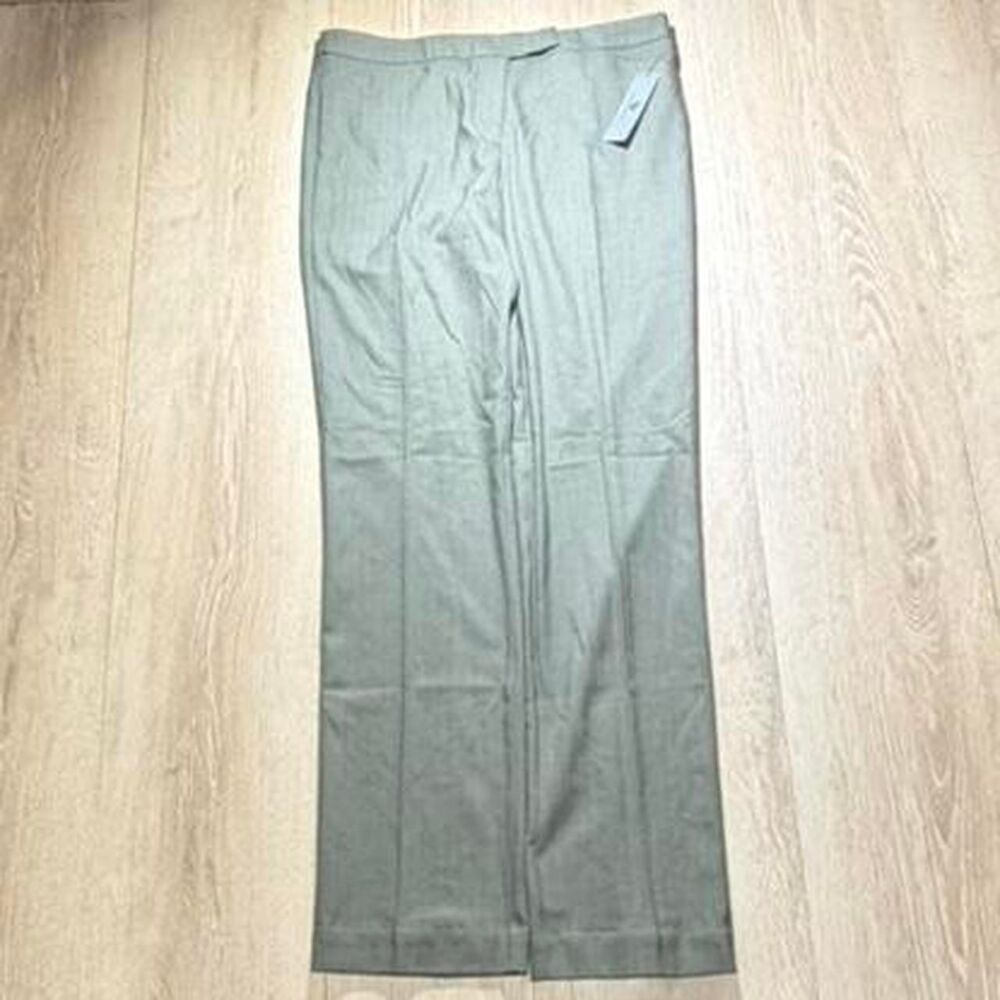 Worthington Women's Green and Khaki Trousers
